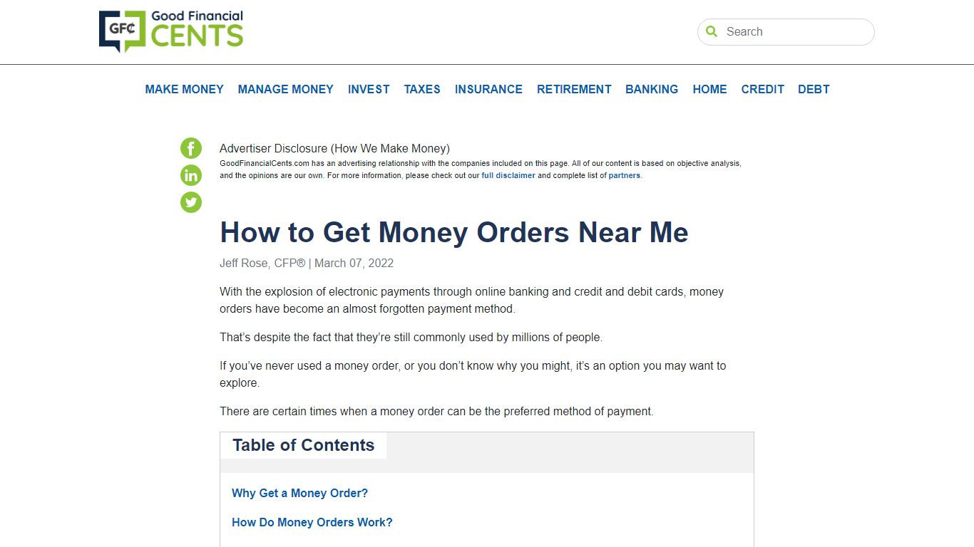 Best Places to Get a Money Order Near Me | Pros & Cons + Cost